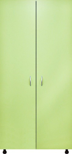 Шкаф для одежды (гардероб) арт. М202-04  2-х дверные  ЛДСП с дверцами медицинские