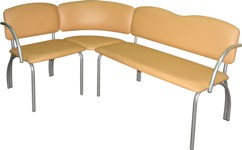 Угловой диван  М124-03 на металлическом каркасе(модульная система мягкой мебели)