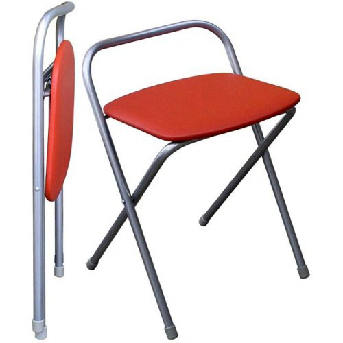 Складной стул-табурет М2-02 с порошковой покраской каркаса стула. 