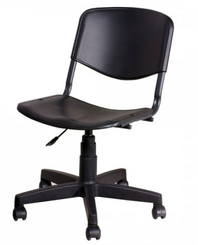 Кресло лабораторное ТЕКО низкое (медицинский стул) с регулировкой высоты