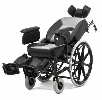 Инвалидная коляска - кресло FS204BJQ со стальной рамой