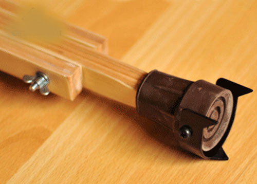 Костыли подмышечные деревянные с мягкими ручками 02-КИ с УПС