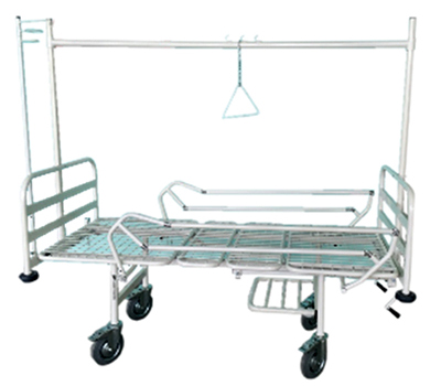 Кровать медицинская функциональная  4-х секционная со сварной сеткой КФС-4В. ДО  