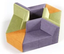Диван угловой 17 minDivan modul'nyj Origami