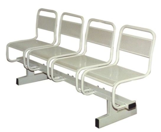 Многоместная секция стульев металлическая Вояж СС-432.02