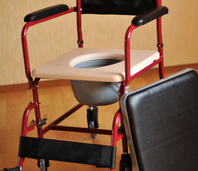 Инвалидная коляска - каталка FS692-45