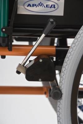 Инвалидная коляска - кресло FS980LA с алюминиевой рамой