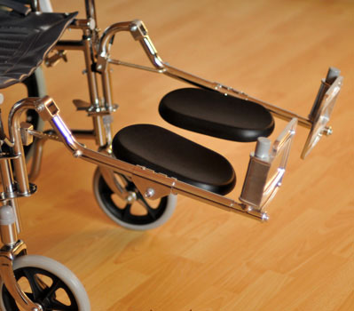 Инвалидная коляска - кресло кресло LK6008 со стальной рамой
