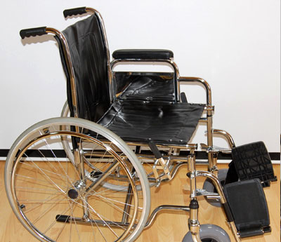 Инвалидная коляска - кресло кресло LK6101 со стальной рамой
