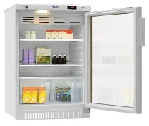 minHolodil'nik farmacevticheskij HF-140-1 POZIS so stekljannoj dverkoj