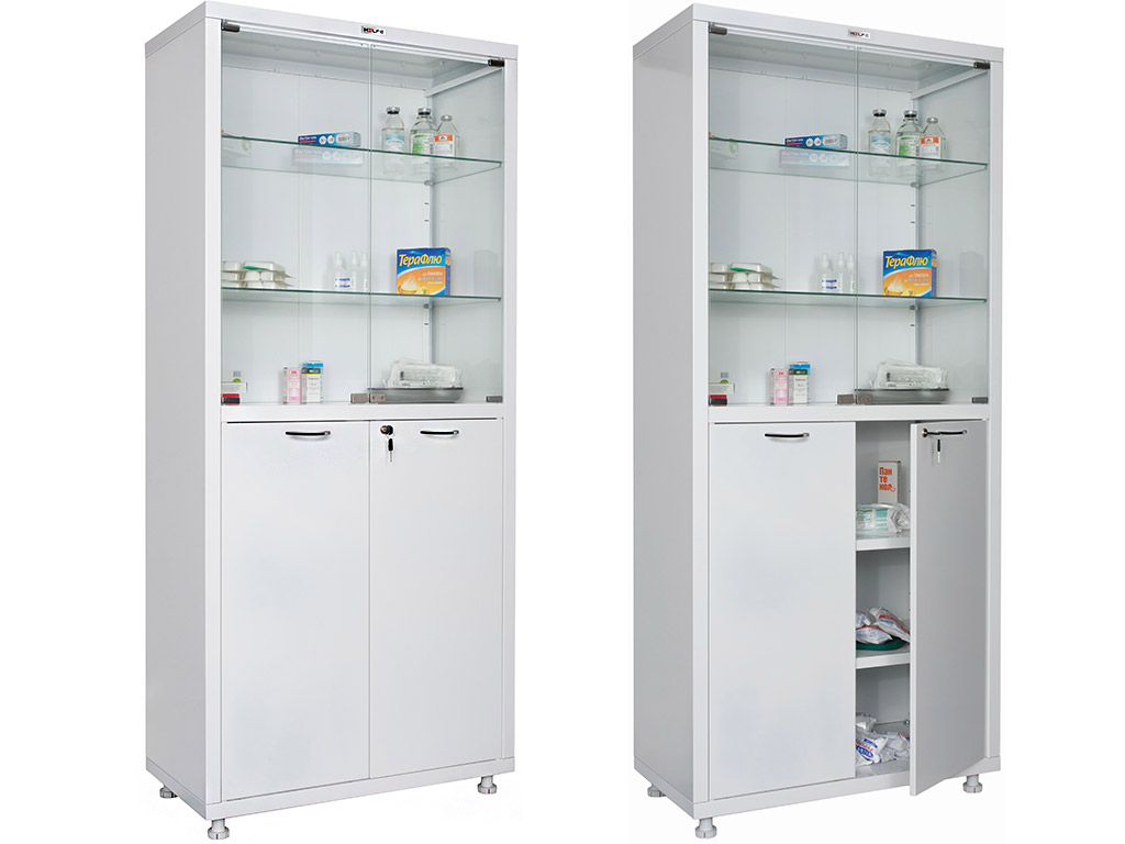 Медицинский шкаф для смотрового кабинета ПК17-80