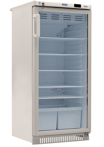 Холодильник для хранения медицинских препаратов ХФ-250-3 "POZIS" дверка стекло 