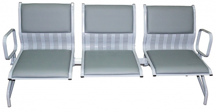 Многоместная секция стульев С449 с увеличенной шириной сидения