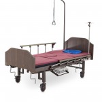 Кровать механическая ММ-5124Н-00 с боковым переворачиванием, туалетным устройством, кардиокреслом 2