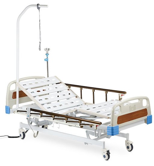 Кровать медицинская А-SAE-201 с электроприводом четырехсекционная 