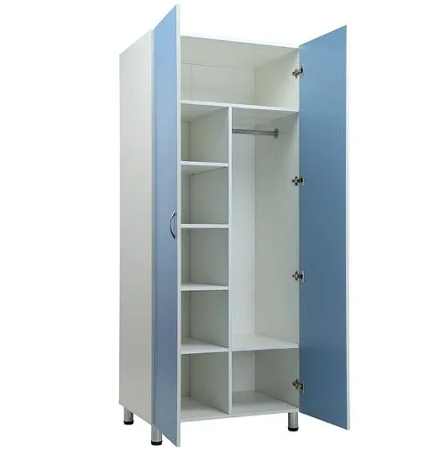 SHkaf medicinskij dlja odezhdy N205-31960 goluboj LDSP3