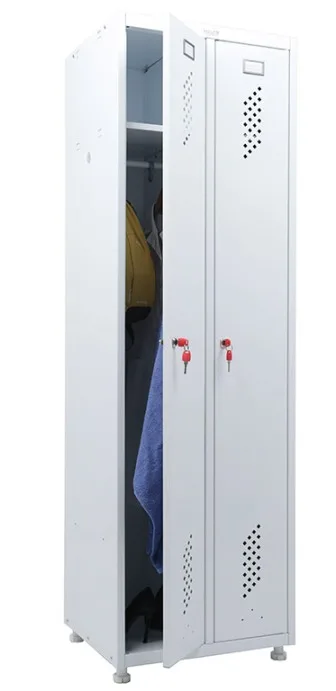 SHkafchik dlja razdevalki N205-032SHM-SS dvuhsekcionnyj