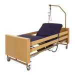 Кровать медицинская электрическая ММ-YG-1 (КЕ-4024М-11)с деревянными ламелями 7