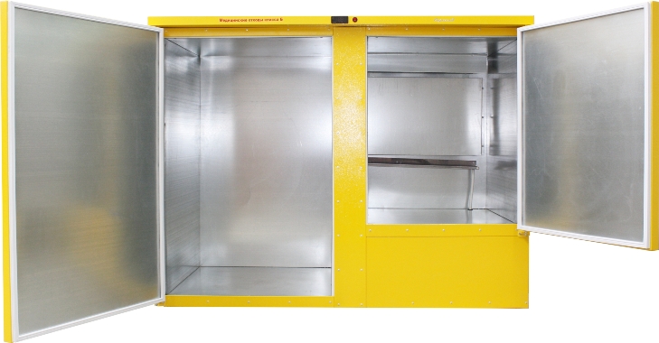 Холодильник медицинский Саратов 507М двухдверный 2