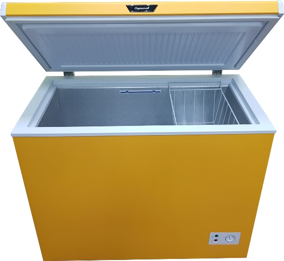 Шкаф-ларь холодильный Саратов 602М для медицинских отходов 2